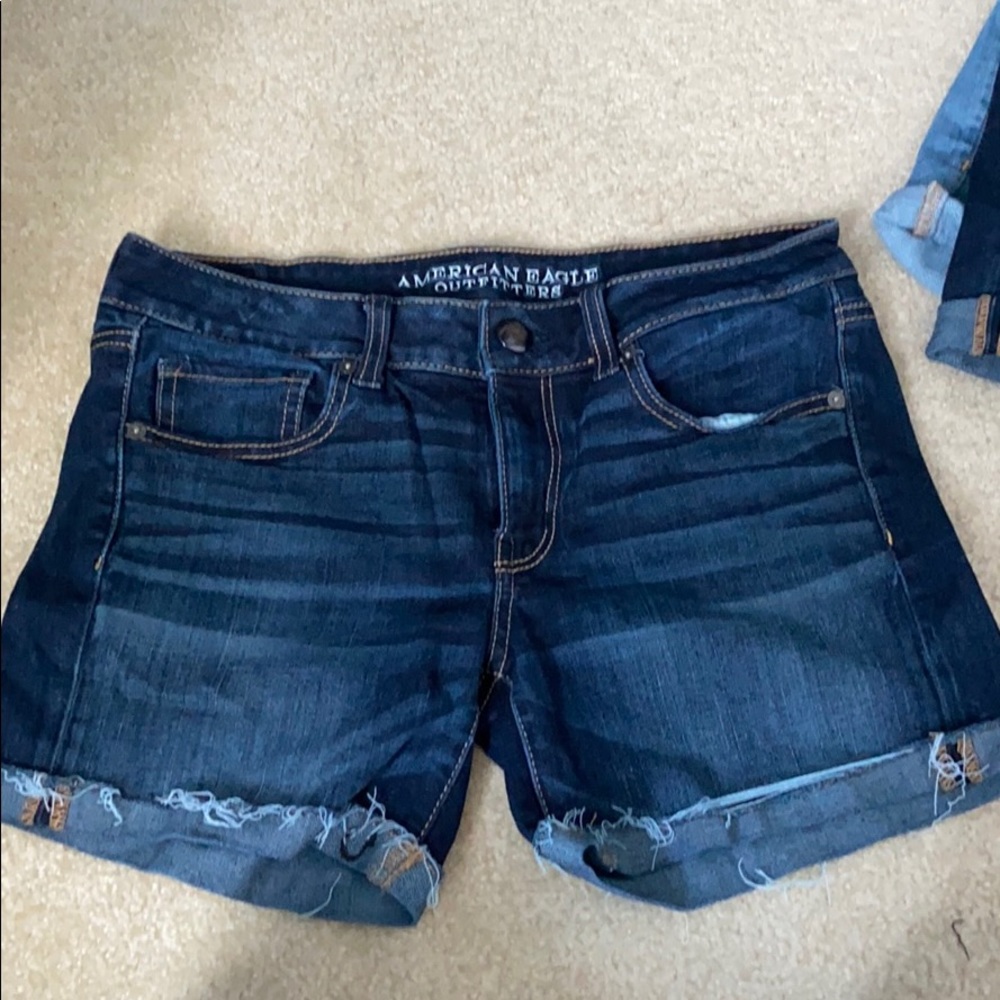 American eagle jean shorts